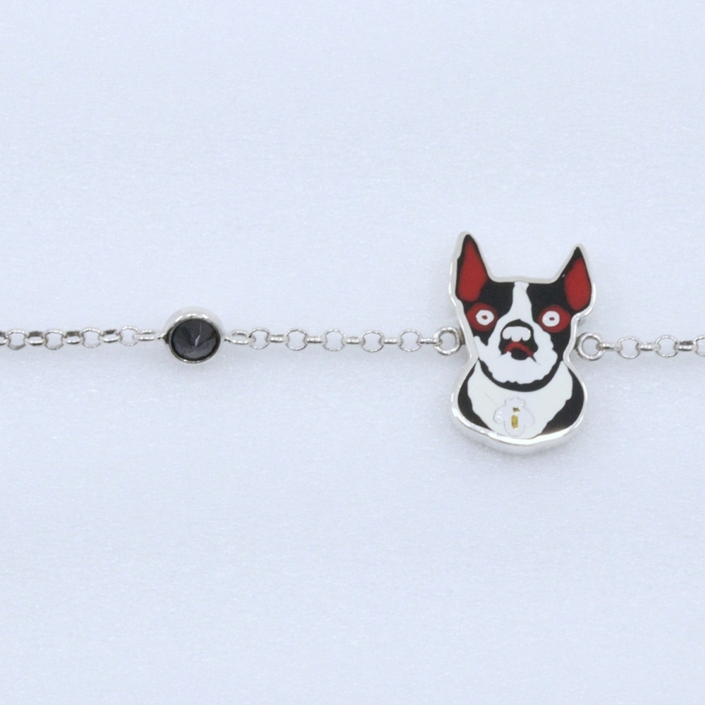 GUCCI Silver Charm Bracelet